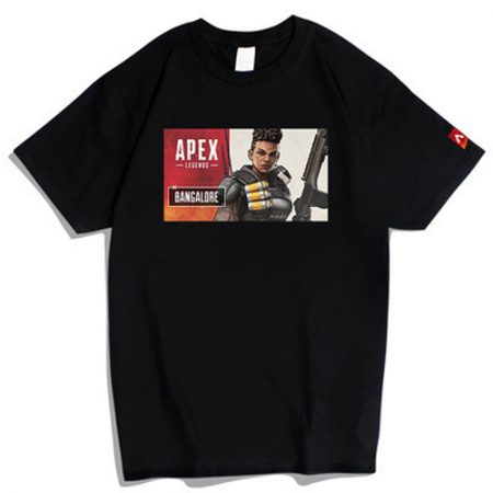 Black Short Sleeve Apex Legends T Shirts