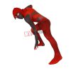 PS5 Spiderman Costume Crimson Cowl Suit Cosplay Jumpsuit