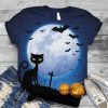 Fashion Cartoon Printing Cat Shirts