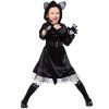 Girls Cute Black Cat Halloween Costumes