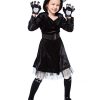 Girls Cute Black Cat Halloween Costumes