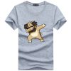 Pure Color Print Unisex Dog T Shirts
