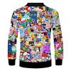 Mens The Cartoon Jacket Coat