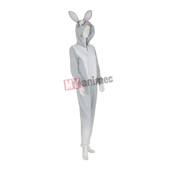 Adult Funny Easter Bunny Onesie Costume