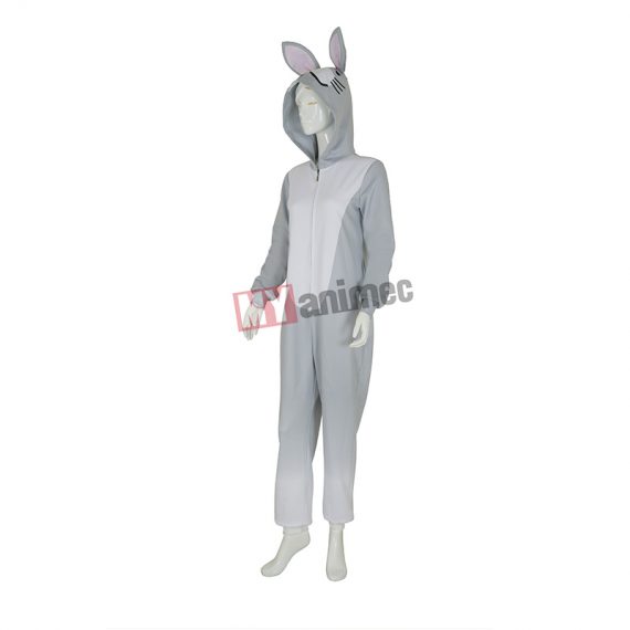 Adult Funny Easter Bunny Onesie Costume