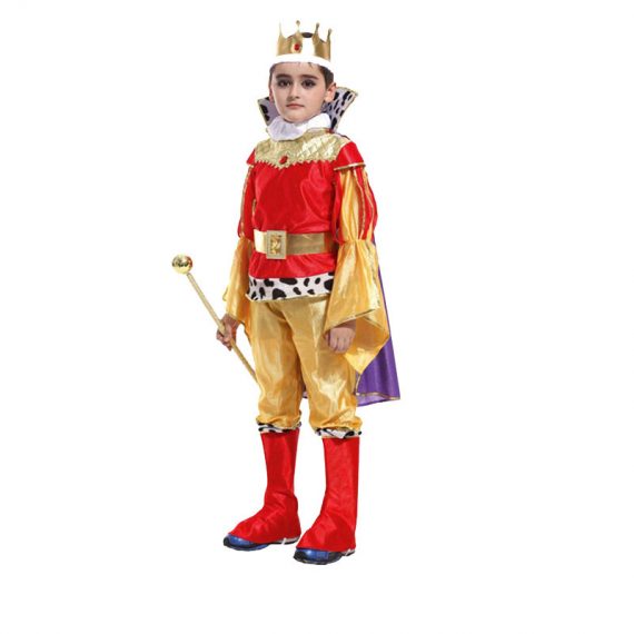 Boys Prince Costumes Kids Halloween Cape Outfit