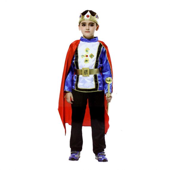 Boys Prince Costumes Kids Halloween Cape Outfit