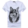 Over Size Mens Lone Wolf T Shirt