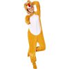 Womens Yellow Wolf Halloween Costumes