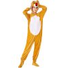 Womens Yellow Wolf Halloween Costumes