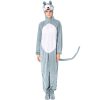 Womens Gray Cute Wolf Costumes