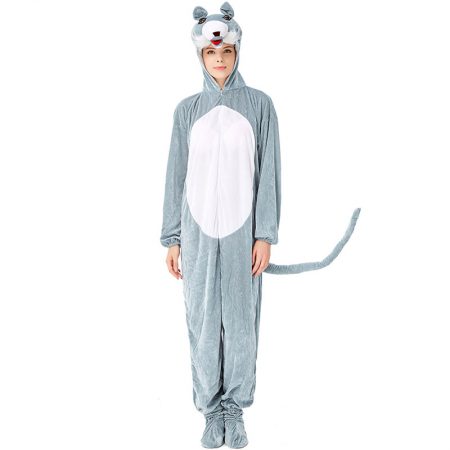 Womens Gray Cute Wolf Costumes