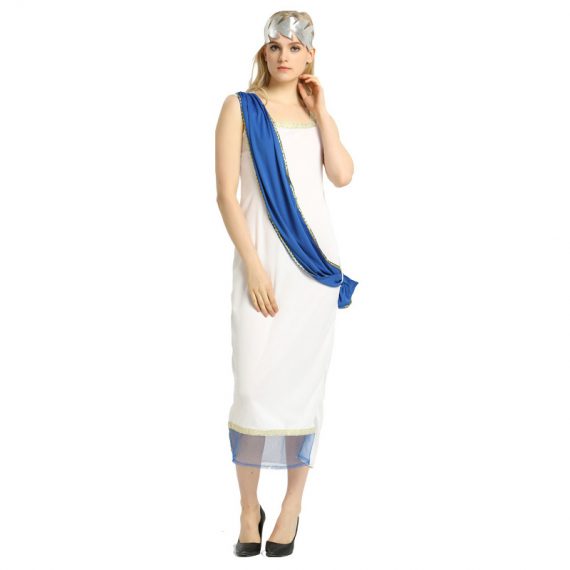 Womens Greek Halloween Costume Cosplay Dress
