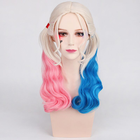 Women Harley Quinn Wig