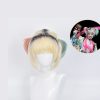 Short Women Harley Quinn Wig