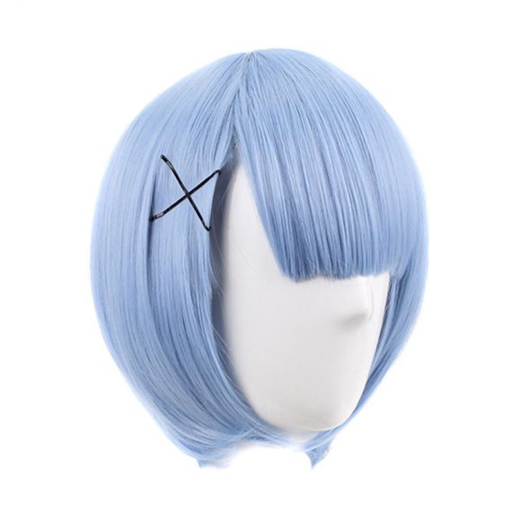 Re Zero Rem Cosplay Wig
