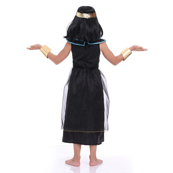 Egypt Egyptian Princess Costume Black Dress