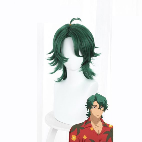 Joe SK∞ Anime Green Short Wig
