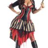 Female Pirate Role Play Costume Halloween Dress