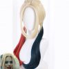 Long Mixed Women Harley Quinn Wig
