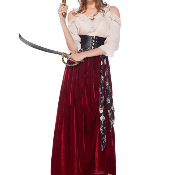 Womens Pirate Costume Halloween Dress