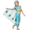 Girls Princess Costumes Blue Kids Dress