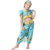 Girls Princess Costumes Blue Kids Dress