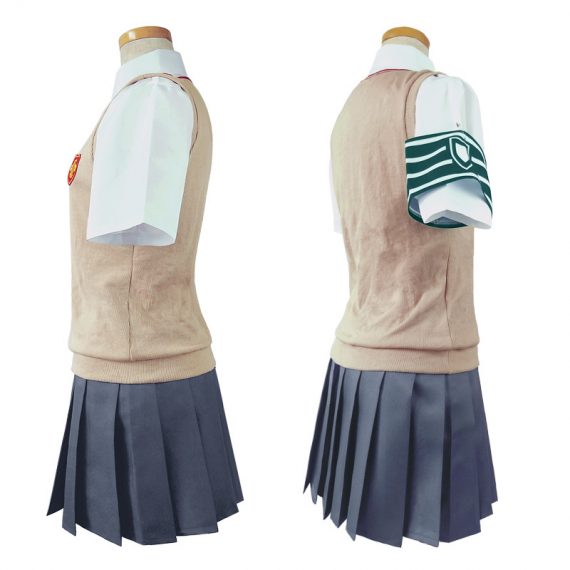 A Certain Scientific Railgun Misaka Mikoto Anime Costume Outfit