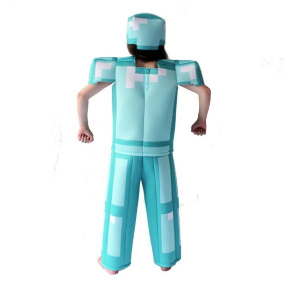 Kids Minecraft Halloween Game Costume