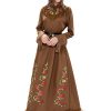 Adult Hunter Costumes Woman Brown Outfit