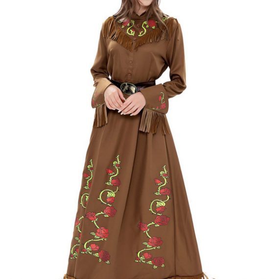 Adult Hunter Costumes Woman Brown Outfit