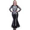 Womens Skeleton Halloween Costume Dress