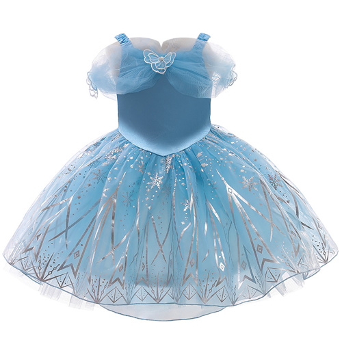 Princess Halloween Costumes Girls Blue Dress