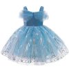 Princess Halloween Costumes Girls Blue Dress