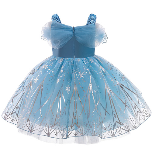 Princess Halloween Costumes Girls Blue Dress