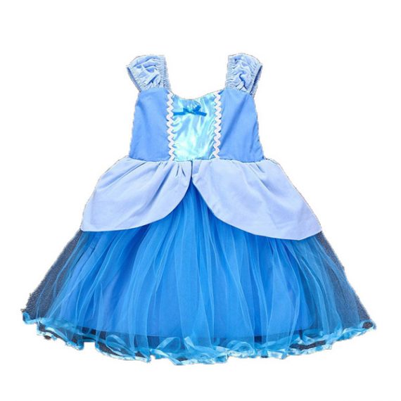 Princess Costumes Girls Blue Dress