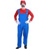 Mens Funny Super Mario Costume