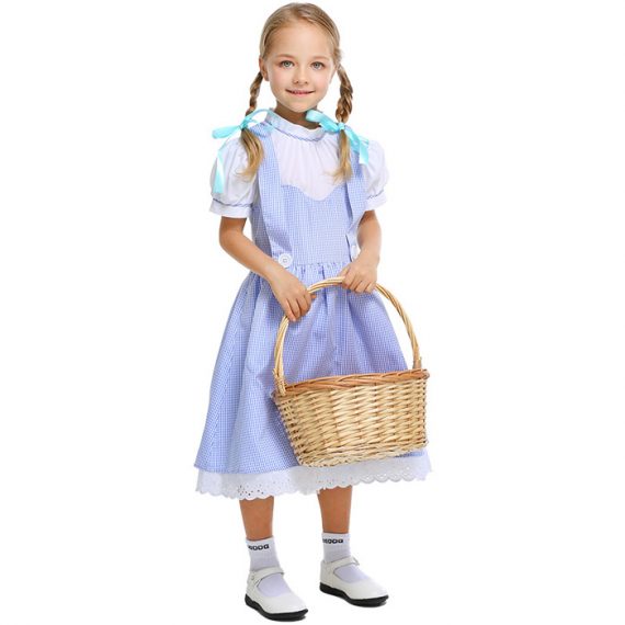 Girls Wizard Of Oz Dorothy Costume