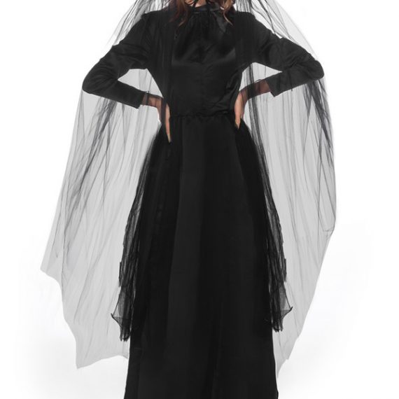 Black Vampire Role Play Costume Female Outfit
