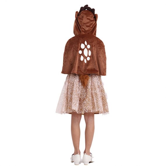 Kids Deer Halloween Costume Girls Dress Suit