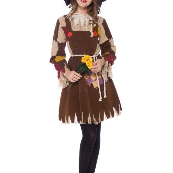 Womens Wizard Of Oz Scarecrow Costume