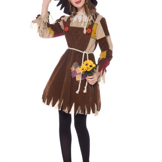Womens Wizard Of Oz Scarecrow Costume