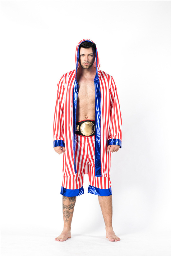 Mens Cool Boxing Costume Outfit