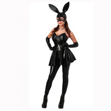 Women Cool Black Outfit Bunny Girl Costume