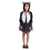 Cute Cat Costume Halloween Black Dress