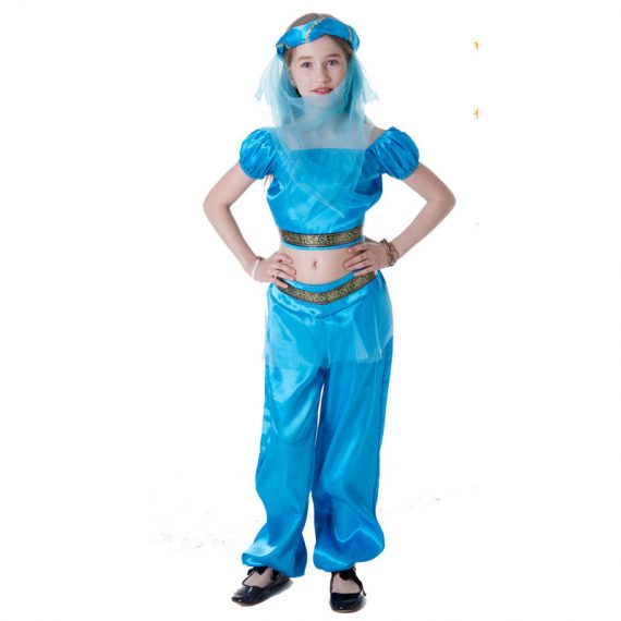 Kids Halloween Princess Outfit Girls Aladdin Costume