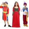Halloween Princess Cosplay Outfit Aladdin Costume For Kids