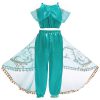 Girls Aladdin Costume Halloween Princess Outfit