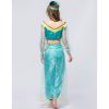 Adult Halloweem Aladdin Outfit Women Performance Costume