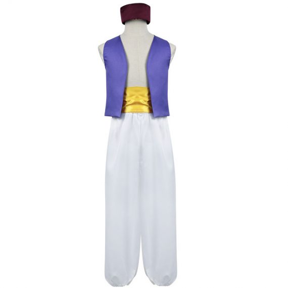 Adult Halloweem Aladdin Outfit Couple Costume